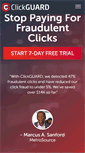 Mobile Screenshot of clickguard.com